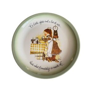Vintage Holly Hobbie Plate